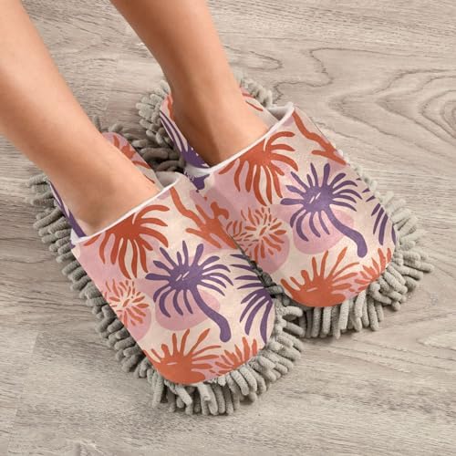Bulletgxll Mop Slippers for Home Cleaning
