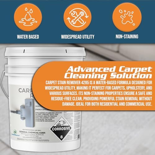 Heavy Duty Carpet Stain Remover 4285 1 Gallon