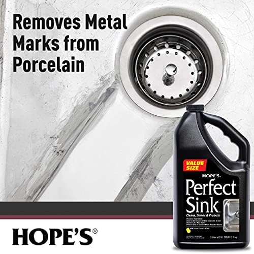 HOPES Perfect Sink Cleaner Polish Multi-Surface Water-Repellant Stain Removal Value Size