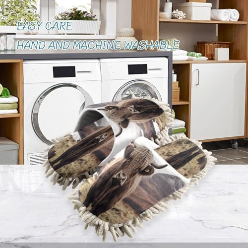 Zhirexin High Absorbency Cleaning Slippers