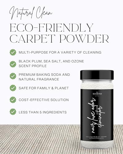 The Diamond Life Noir Luxe Carpet Deodorizer Powder - 15 oz 1