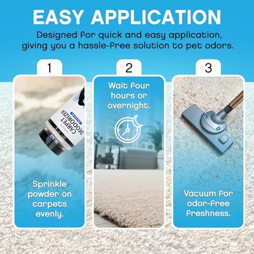 NonScents Carpet Rug Odor Eliminator - Pet Safe Fragrance Free