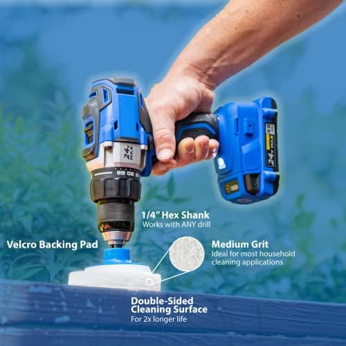 RotoScrub 7 Pack Multi-Purpose Drill Brush Kit
