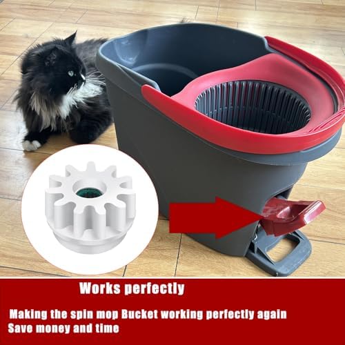 YWSHF 2 Pack Spin Mop Bucket Gears Replacement