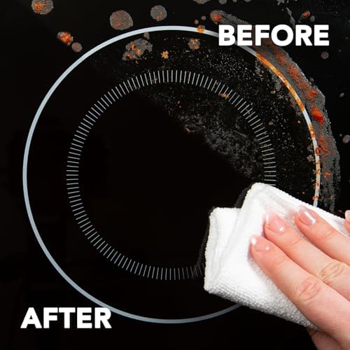 Weiman Cooktop Cleaner Spray 2 Pack with Micro Towel 1