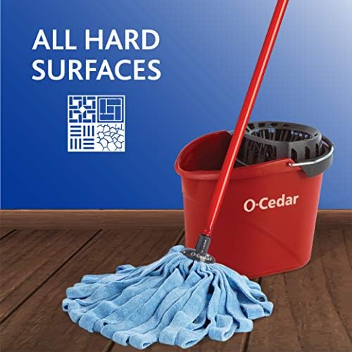 O-Cedar Microfiber Cloth Mop Refill Pack of 2