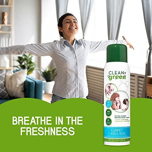 Carpet Cleaner Natural Stain Remover - 14 Ounces Safe for Pets Kids
