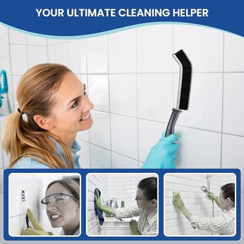 7Pcs Crevice Cleaning Brush Set for Narrow Spaces