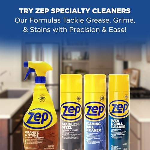 Zep Stainless Steel Cleaner and Polish 14 oz Case of 12