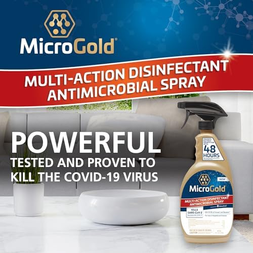 MicroGold Multi-Action Disinfectant Antimicrobial Spray 24 oz