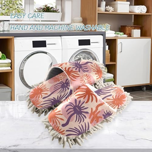 Bulletgxll Mop Slippers for Home Cleaning