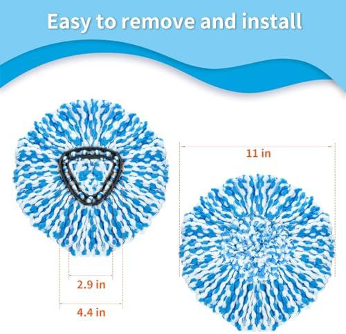 Zarevant Spin Mop Refill Head Pack of 4