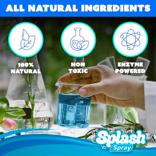 Splash Spray Multi-Purpose Cleaning Tablets - 5 Tablets and Spray Bottle