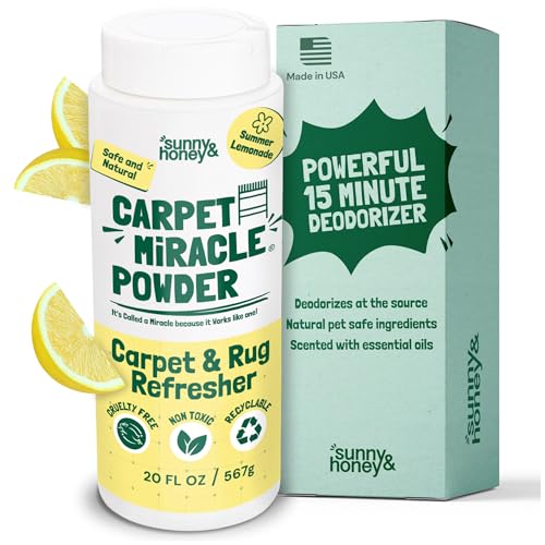 Sunny Honey Carpet Miracle Powder - 20 oz Lemonade Scent