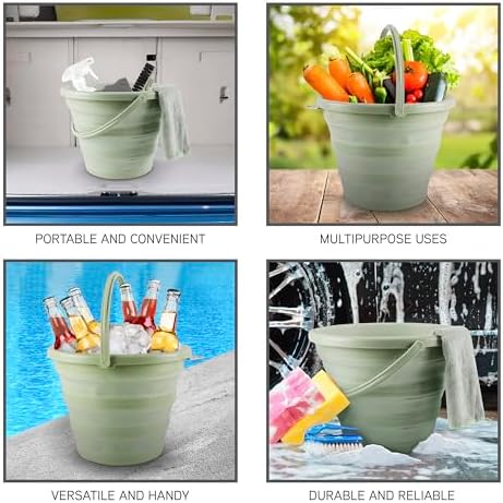 SIMPLEMADE Collapsible Bucket Cleaning Set