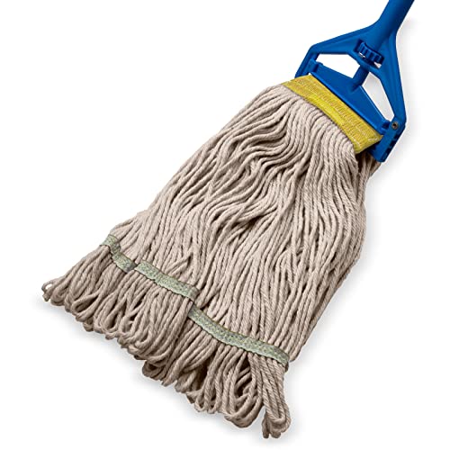 Sparta 369513B00 Cotton Mop Head - 5 Inch Yellow Loop-Ended 30 Inches Long