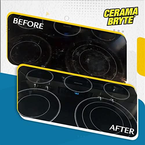 Cerama Bryte Glass Cooktop Cleaner Combo Kit - 6 Piece