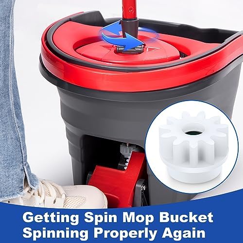 3 Pcs Spin Mop Bucket Gear Replacement for O Cedar Mop Bucket System