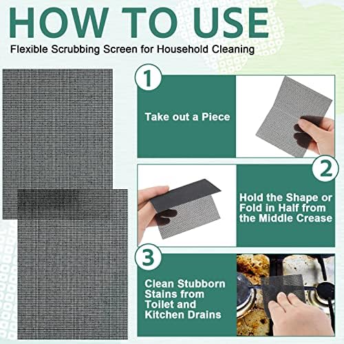 Skyley Flexible Scrubbing Screen 55x4 Inch 24 Pack