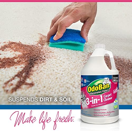 OdoBan 3-in-1 Carpet Cleaner 128 Fl Oz 1
