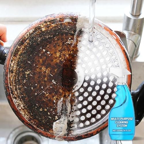 Oputemon All Purpose Grease Cleaner Foam Tablets Spray Bottle 1