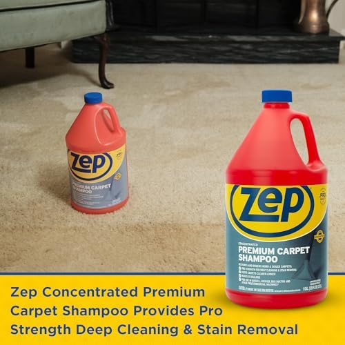 Zep Premium Carpet Cleaner Shampoo 1 Gallon Case of 2
