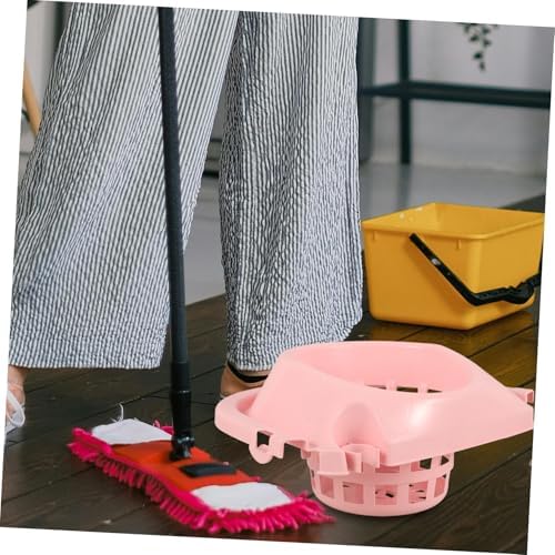 Minkissy Mop Draining Basket for Efficient Mop Cleaning