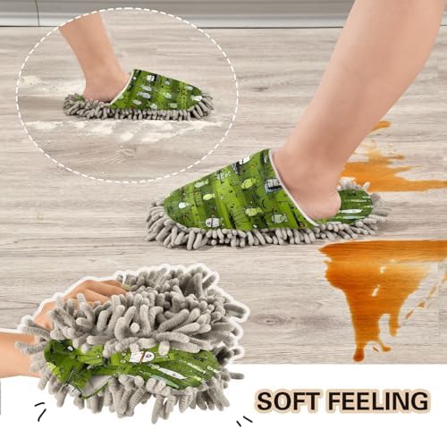 Zhirexin Cartoon Animal Mopping Slippers 1