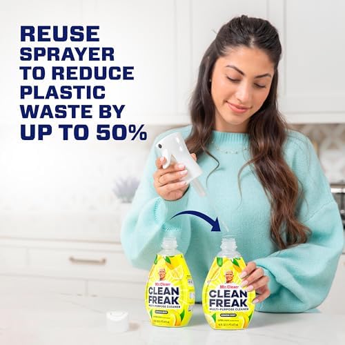 Mr Clean Clean Freak Multi Surface Cleaning Spray - 64 fl oz Kit with Refill