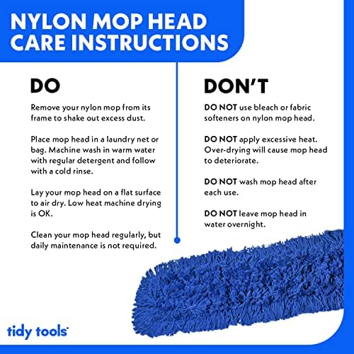 24 Inch Blue Commercial Dust Mop Floor Sweeper