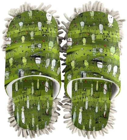 Zhirexin Cartoon Animal Mopping Slippers 1