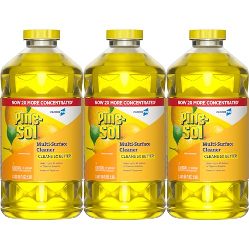 Pine-Sol CloroxPro Multi-Surface Cleaner 80 Fl Oz Pack of 3 1
