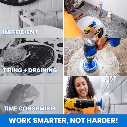 RotoScrub 7 Pack Multi-Purpose Drill Brush Kit