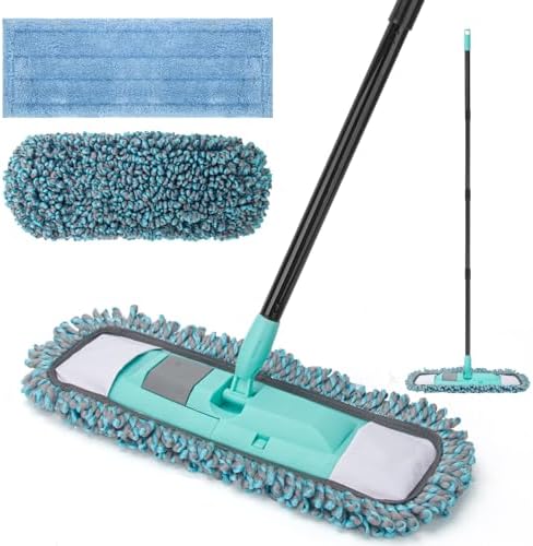 KeFanta Dual Mop Pads Dust Mop for Hardwood Floors