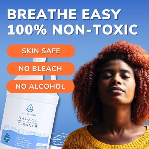 HYPRISTINE Hypochlorous Acid Spray - All-Purpose Cleaner Non-Toxic Food Safe