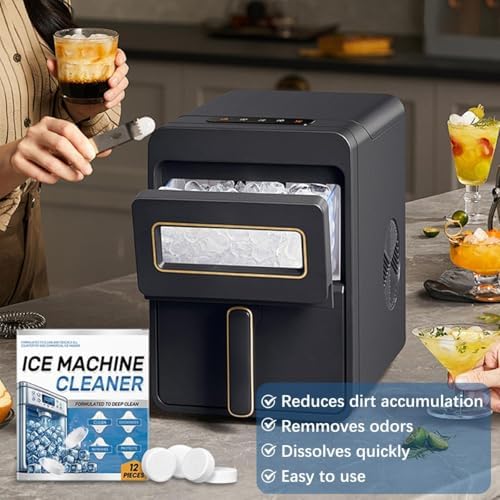 TIMLIFE Ice Machine Descaler Cleaner - 24 Tablets