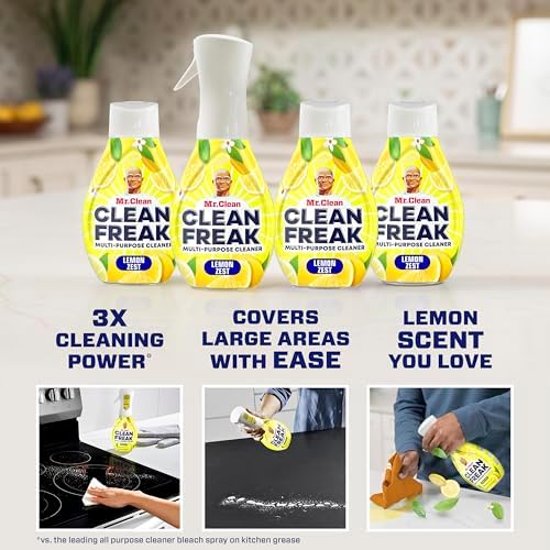 Mr Clean Clean Freak Multi Surface Cleaning Spray - 64 fl oz Kit with Refill