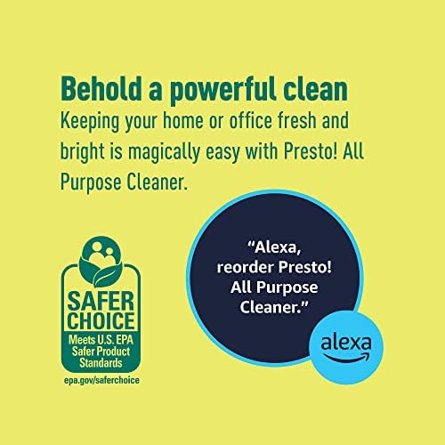 Presto All Purpose Cleaner Lemon Scent 32 fl oz Pack of 2