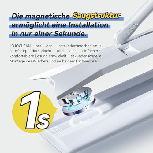 JOJOCLEAN 2-in-1 Dry Wet Floor Mop Kit