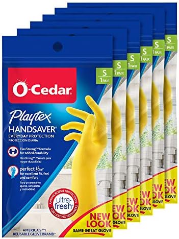 PLAYTEX HandSaver Reusable Cleaning Gloves 6 Pairs