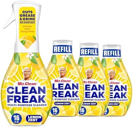Mr Clean Clean Freak Multi Surface Cleaning Spray - 64 fl oz Kit with Refill