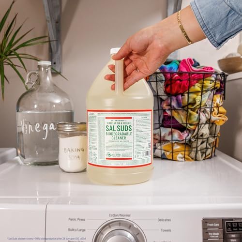 Dr Bronners Sal Suds Biodegradable Cleaner 1 Gallon 1