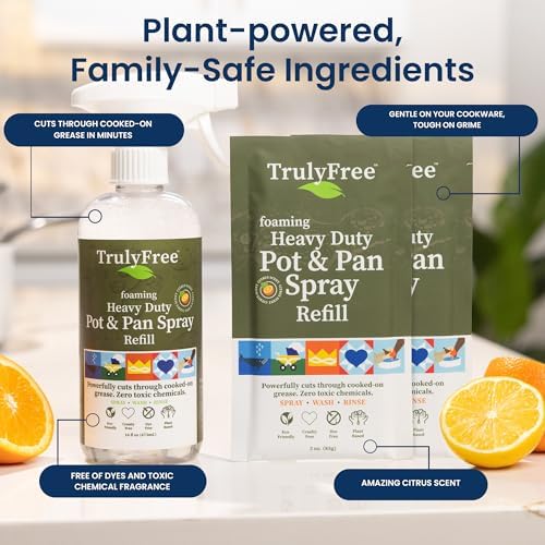 Heavy Duty Pot Pan Spray - Citrus Scent Degreaser