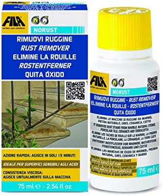 FILA Surface Care Solutions - Rust Stain Remover for Marble Limestone Travertine