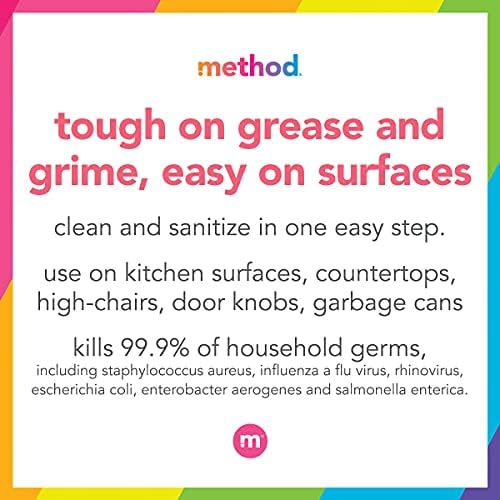 Method Antibacterial All-Purpose Cleaner Spray 28 Oz Pack of 4