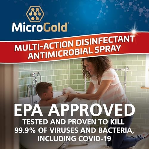 MicroGold Multi-Action Disinfectant Antimicrobial Spray 24 oz