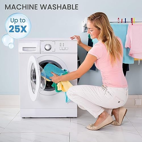 SCRUBIT Reusable Cleaning Wipes 72 Pack Red