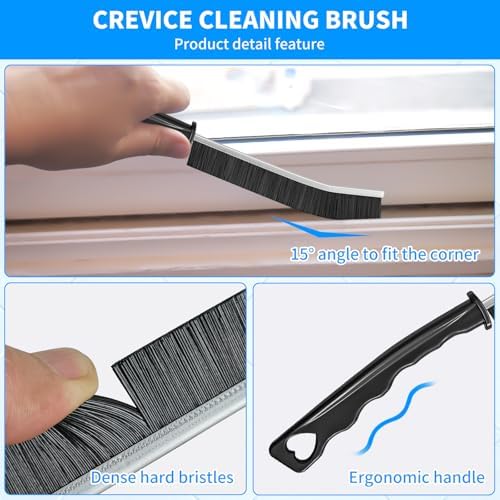 4TH Crevice Cleaning Brush Set - 12 Pack