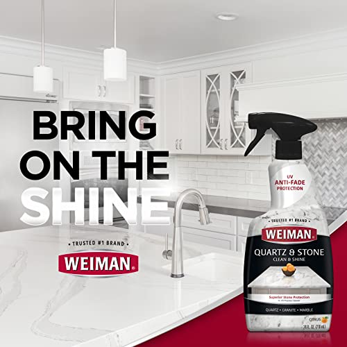 Weiman Quartz Cleaner with Microfiber Cloth 24 Oz