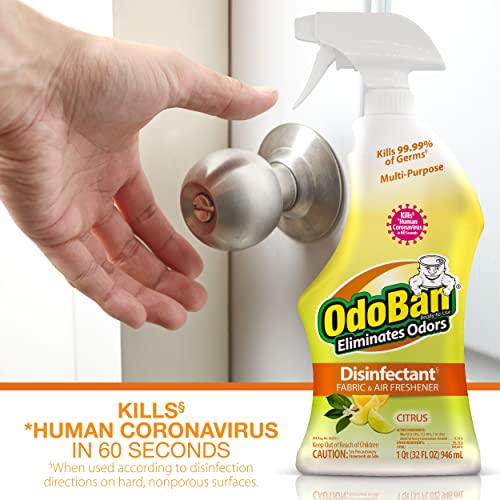 OdoBan Ready-to-Use Disinfectant Citrus Scent 32 Ounce 1